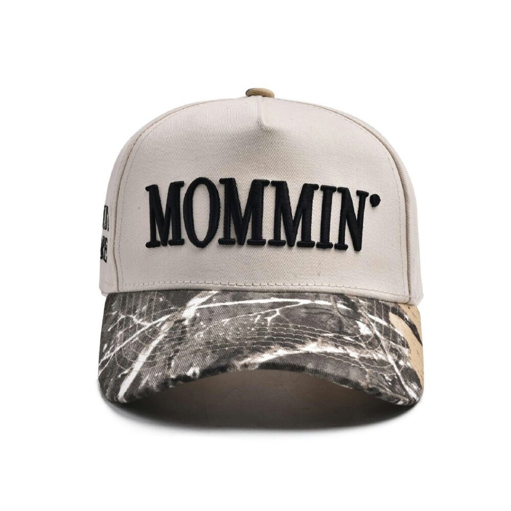 Vintage Trucker Hat Embroidered Mom Baseball Cap Adjustable Cotton Casual